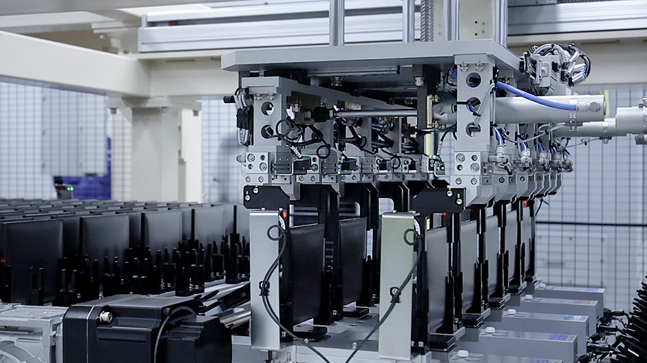 셀 이송 및 후속 단계 사진